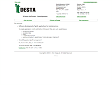 Tablet Screenshot of iphone.desta.biz